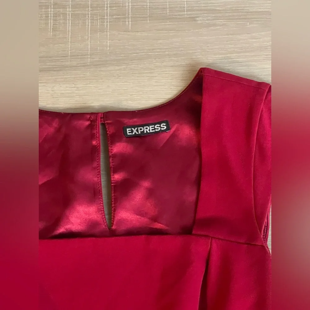Express Red Dress - Picture 3 of 3